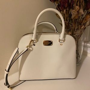 Michael Kors | White Tote Bag & Crossbody